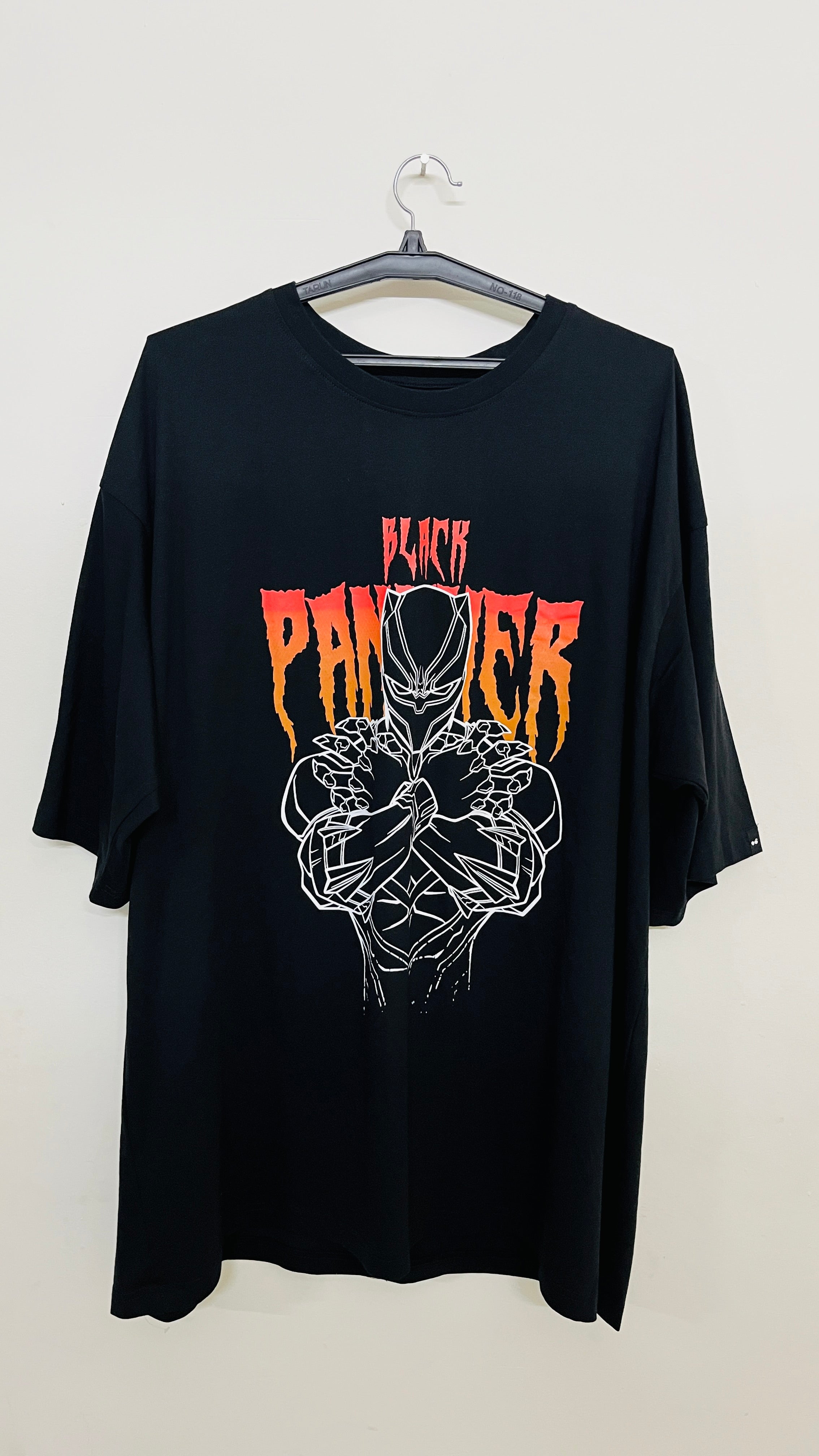 Zen-Taara | Over sized Black T-shirt